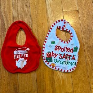 Carter's Christmas Bibs
